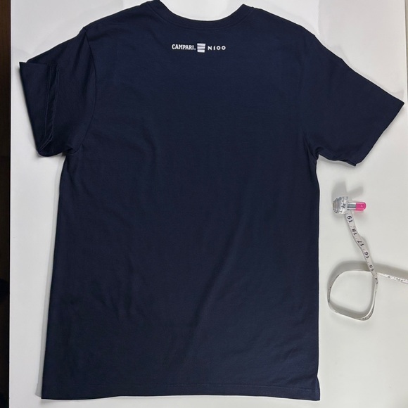 Campari Negroni Family Tree Navy T-Shirt - Picture 3 of 4